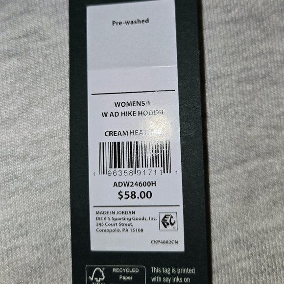 Alpine Design Women's L Hike Hoodie NEW - Picture 6 of 13